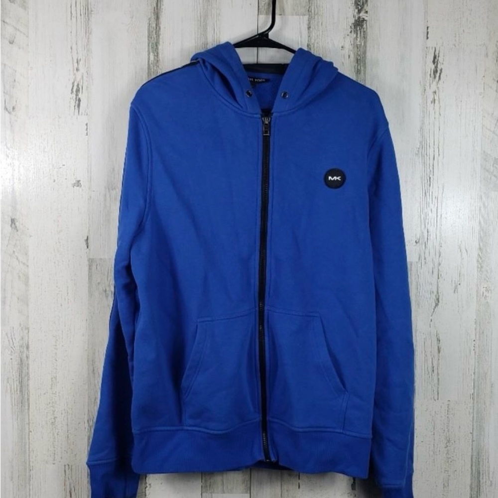 Michael Kors logo tape hoodie jacket